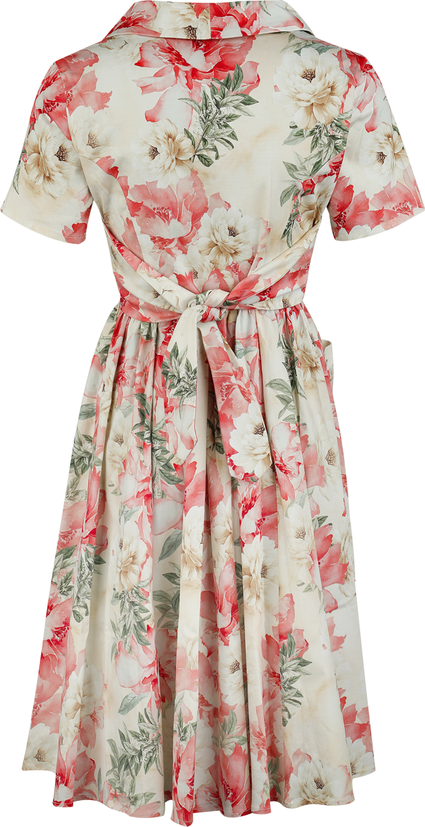 Robe mi-longue  de H&R London - Amaryllis Swing Dress - XS à 4XL - pour Femme - multicolore - H&R London - View 2