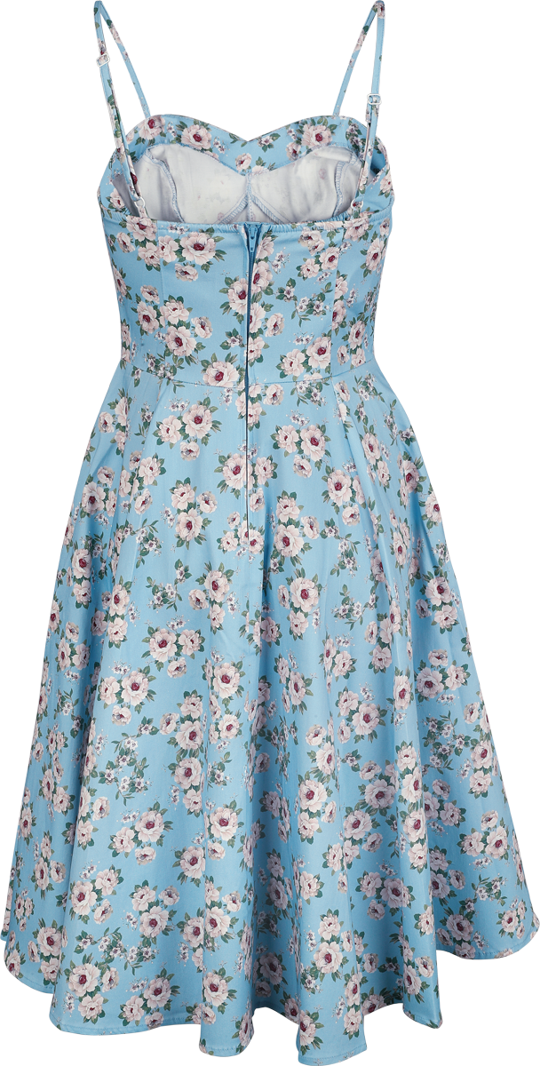 Robe mi-longue  de H&R London - Peony Swing Dress - XS à 4XL - pour Femme - multicolore - H&R London - View 2