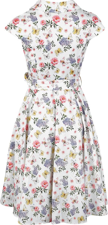 Robe mi-longue  de H&R London - Zoey Floral Swing Dress - XS à 4XL - pour Femme - multicolore - H&R London - View 2