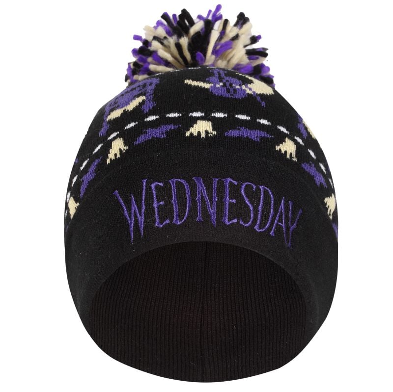 Bonnet  de Wednesday - Mitternacht - pour Unisexe - multicolore - Wednesday