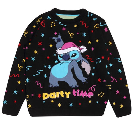 Pull de Noël Disney de Lilo & Stitch - Party Time - S à M - pour Homme - multicolore - Lilo & Stitch