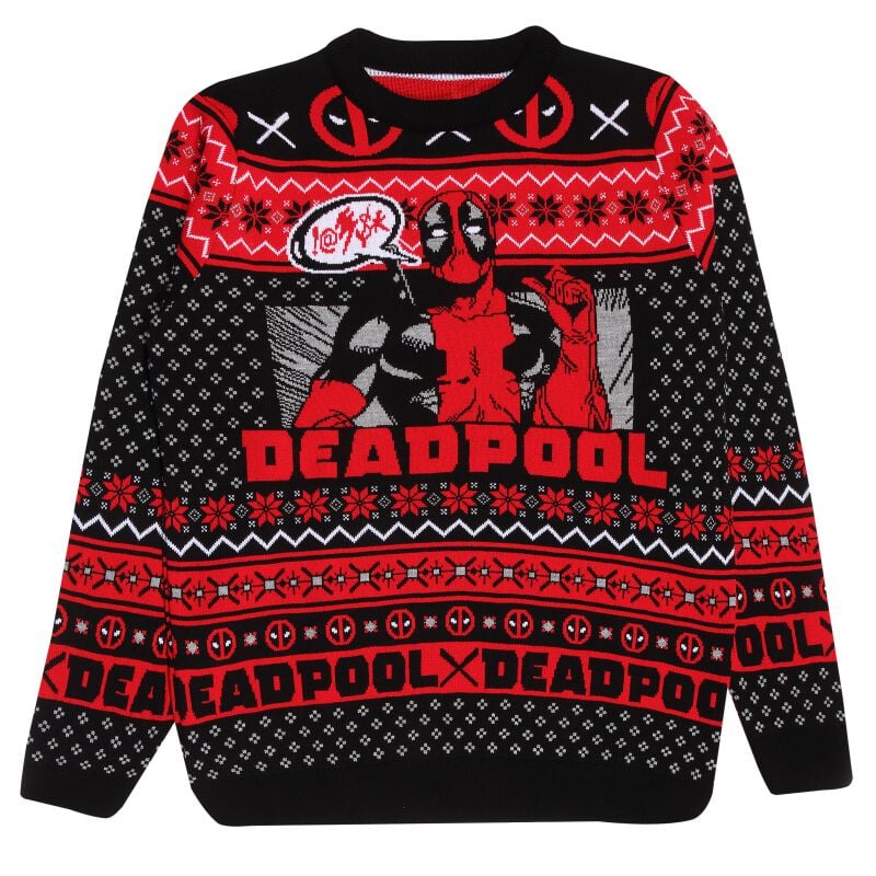 Pull de Noël  de Deadpool - Show Off - S à XXL - pour Homme - multicolore - Deadpool