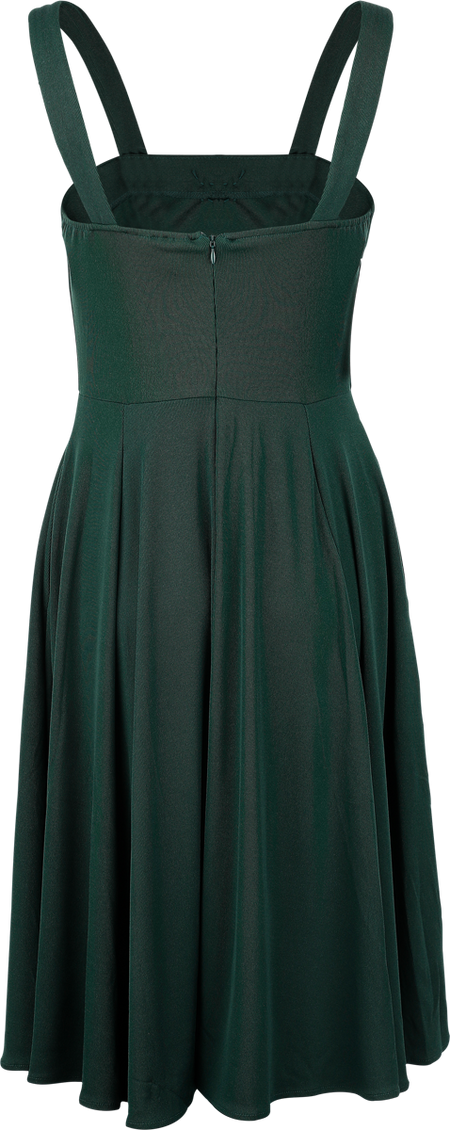 Robe mi-longue  de H&R London - Maisie Dress - XS à XXL - pour Femme - vert - H&R London - View 2