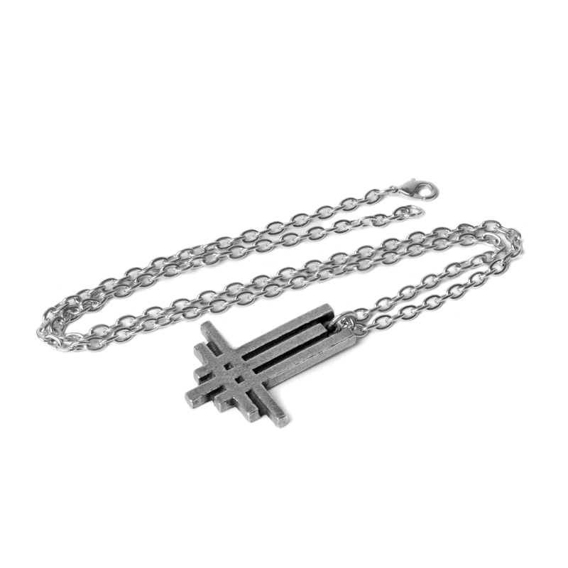 Pendentif  de Behemoth - Cross - pour Femme - couleur argent - Behemoth - View 2