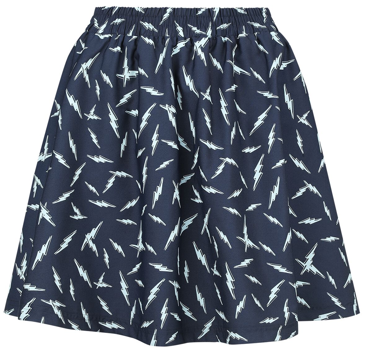Jupe courte  de Collection EMP Stage - Lightning Skirt - S à XL - pour Femme - bleu - Collection EMP Stage