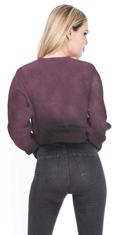 T-shirt manches longues  de Rock Rebel by EMP - L à XXL - pour Femme - bordeaux - Rock Rebel by EMP - View 2