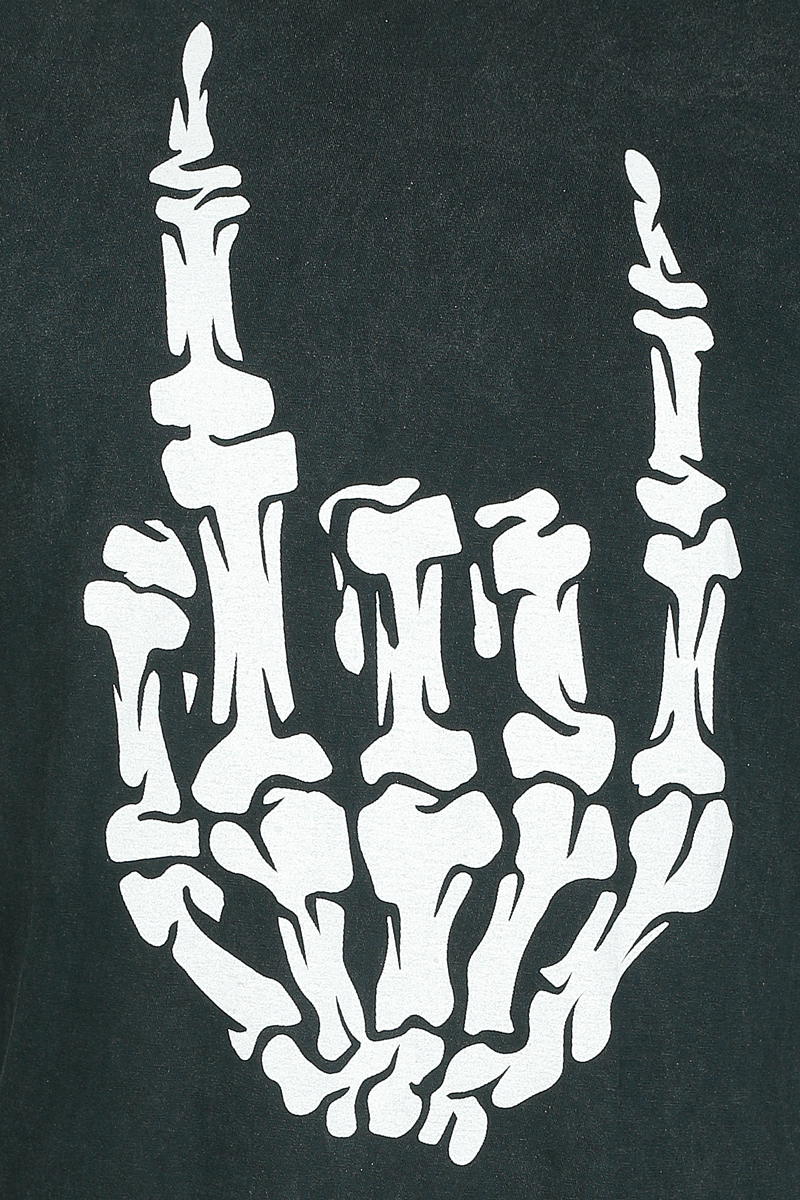 T-Shirt Manches courtes  de Gothicana by EMP - S à L - pour Homme - gris foncé - Gothicana by EMP - View 2