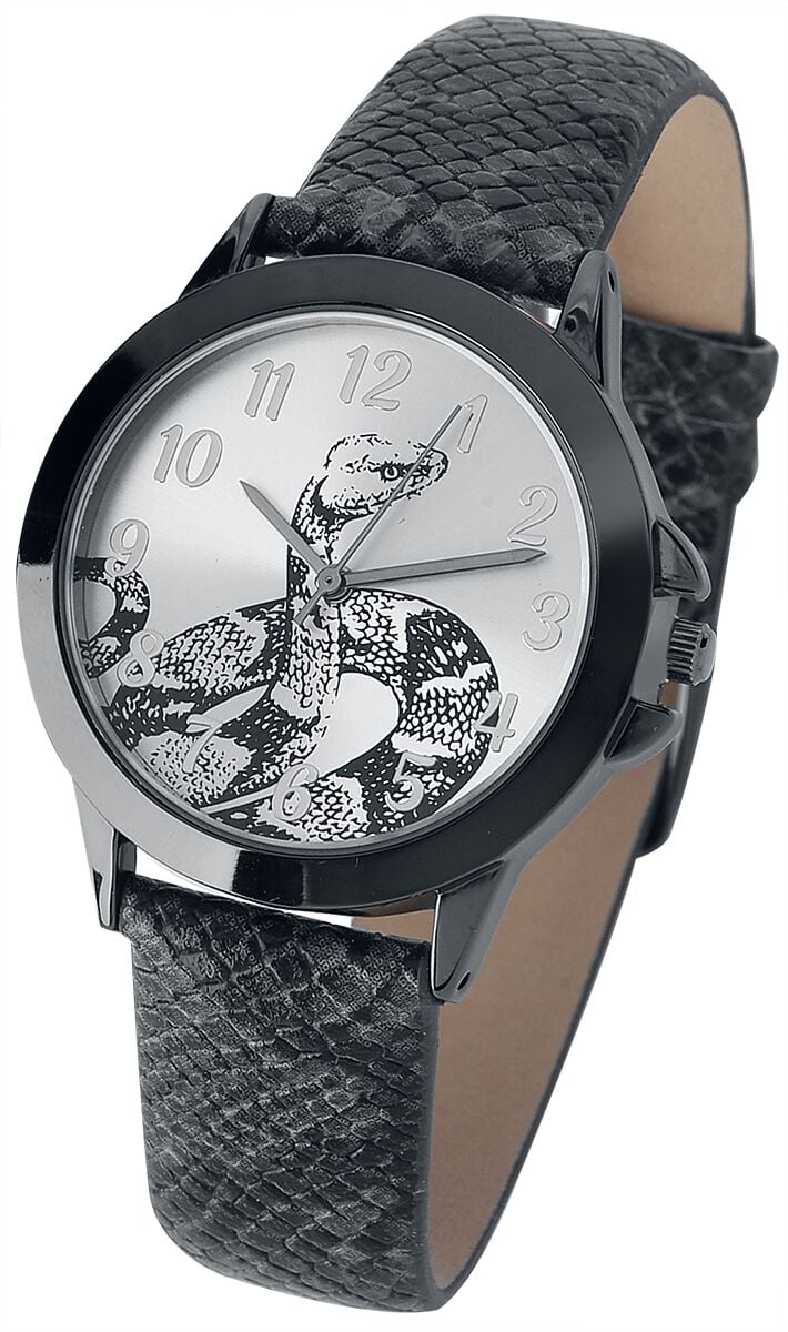 Montres bracelets Gothic de Snake - pour Unisexe - noir/gris - Snake