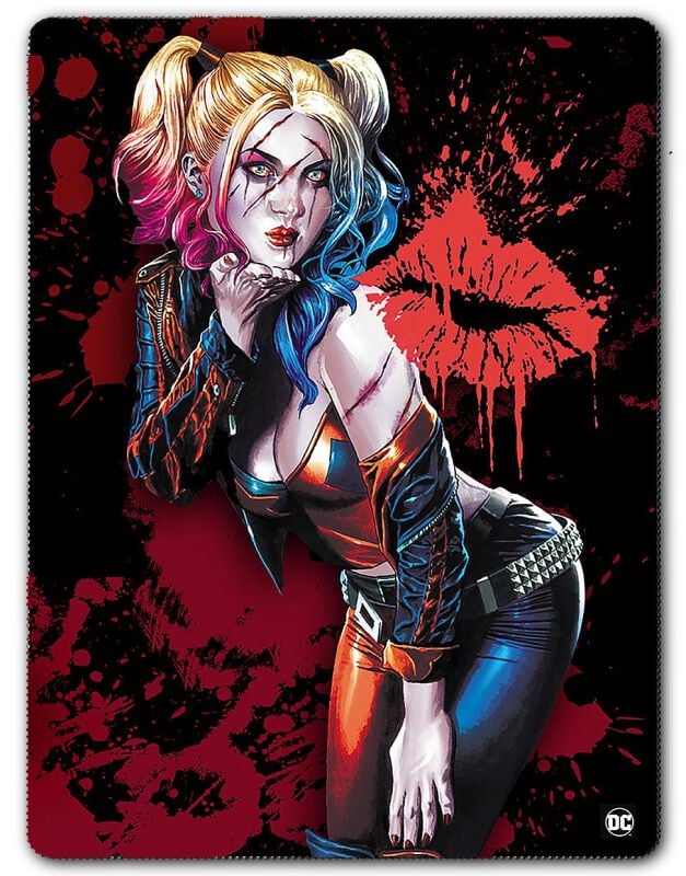 Couverture  de Batman - Harley Quinn - Kiss - pour Unisexe - multicolore - Batman