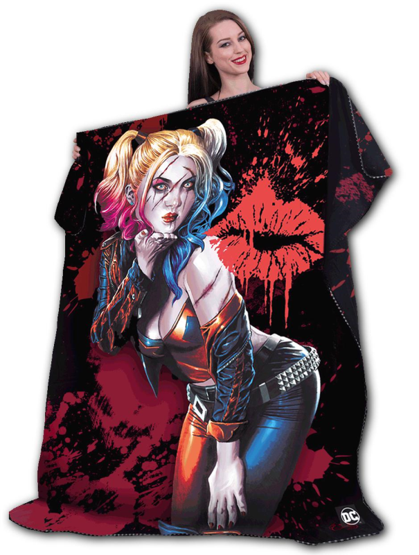 Couverture  de Batman - Harley Quinn - Kiss - pour Unisexe - multicolore - Batman - View 2