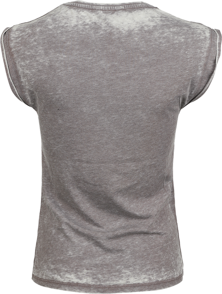 Top Rockabilly de Queen Kerosin - Wild Free - M à XXL - pour Femme - gris - Queen Kerosin - View 2