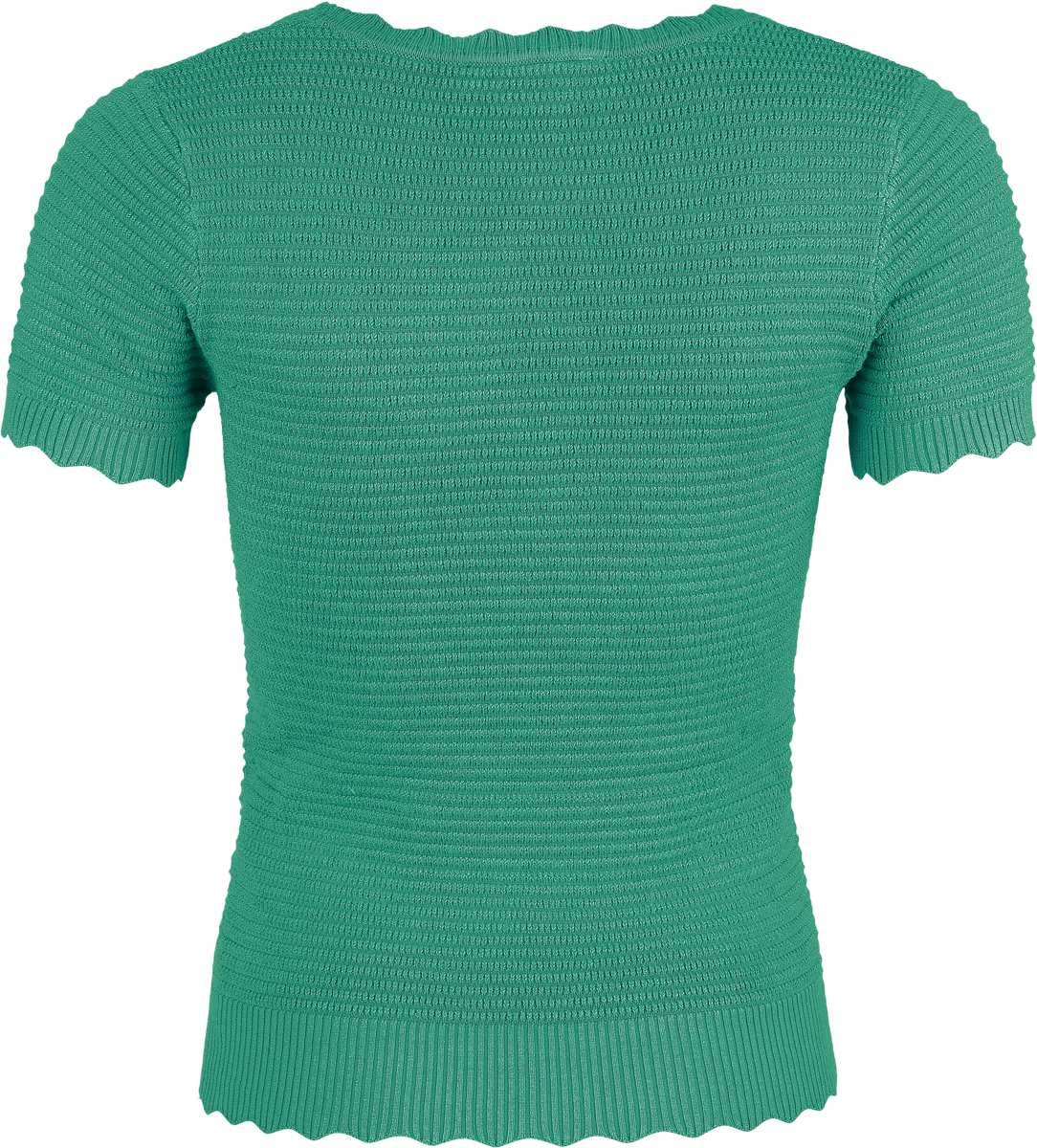 T-Shirt Manches courtes  de Voodoo Vixen - T-Shirt Bords Froncés - M à XXL - pour Femme - bleu - Voodoo Vixen - View 2