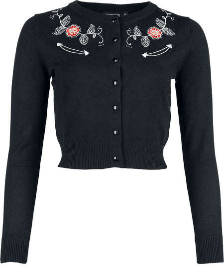 Gilets & Ponchos Rockabilly de Jawbreaker - L - pour Femme - noir - Jawbreaker