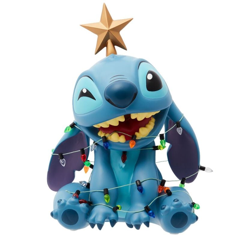 Statuette Disney de Lilo & Stitch - Figurine Stitch Noël - pour Unisexe - multicolore - Lilo & Stitch