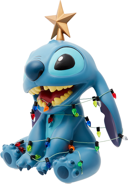 Statuette Disney de Lilo & Stitch - Figurine Stitch Noël - pour Unisexe - multicolore - Lilo & Stitch - View 2