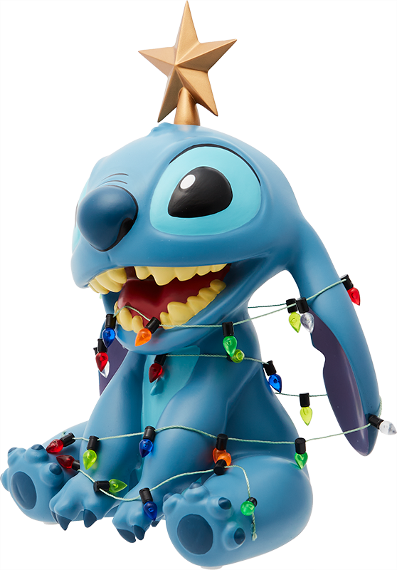 Statuette Disney de Lilo & Stitch - Figurine Stitch Noël - pour Unisexe - multicolore - Lilo & Stitch - View 2
