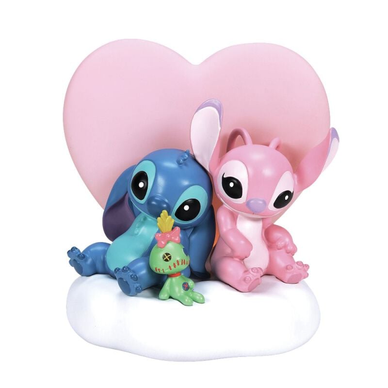 Articles De Décoration Disney de Lilo & Stitch - Stitch & Angel - Statue Lumineuse - pour Unisexe - multicolore - Lilo & Stitch