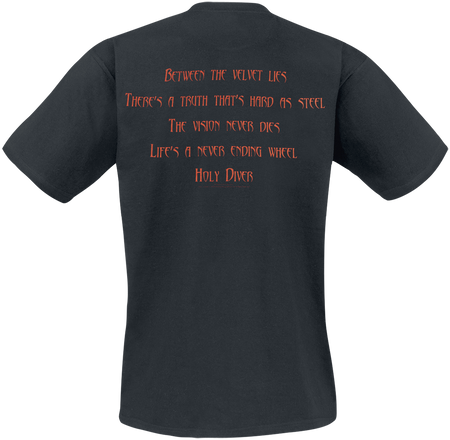 T-Shirt Manches courtes  de Dio - Holy diver - S à 5XL - pour Homme - noir - Dio - View 2