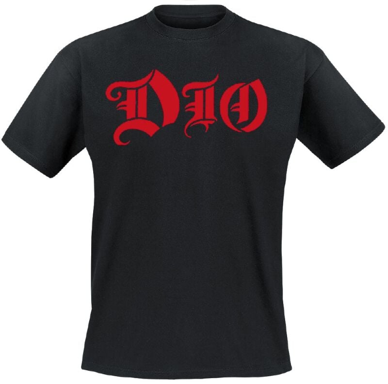 T-Shirt Manches courtes  de Dio - Logo - S à XXL - pour Homme - noir - Dio