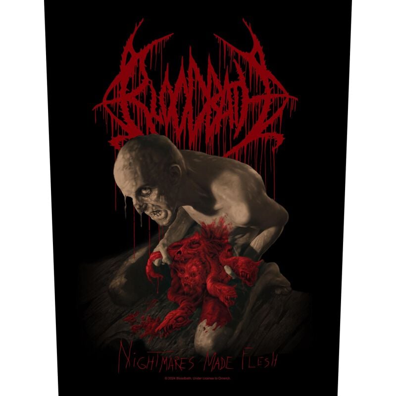 Dossard  de Bloodbath - Nightmares made flesh - pour Unisexe - multicolore - Bloodbath