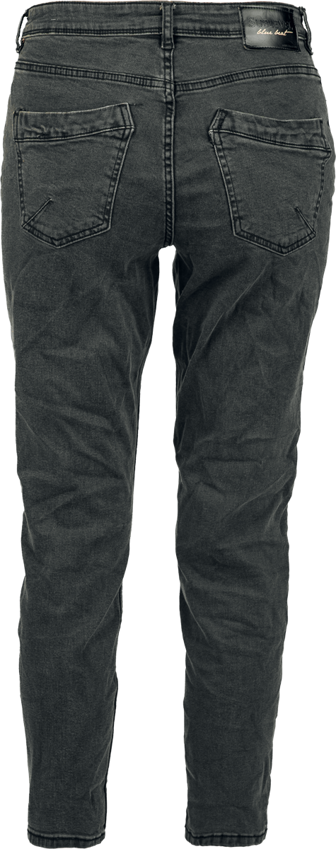 Jean  de Sublevel Denim - Ladies Denim Mom Fit - S - pour Femme - anthracite - Sublevel Denim - View 2