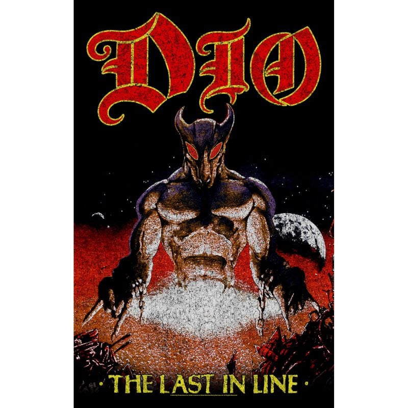 Drapeau  de Dio - Last In Line - pour Unisexe - multicolore - Dio