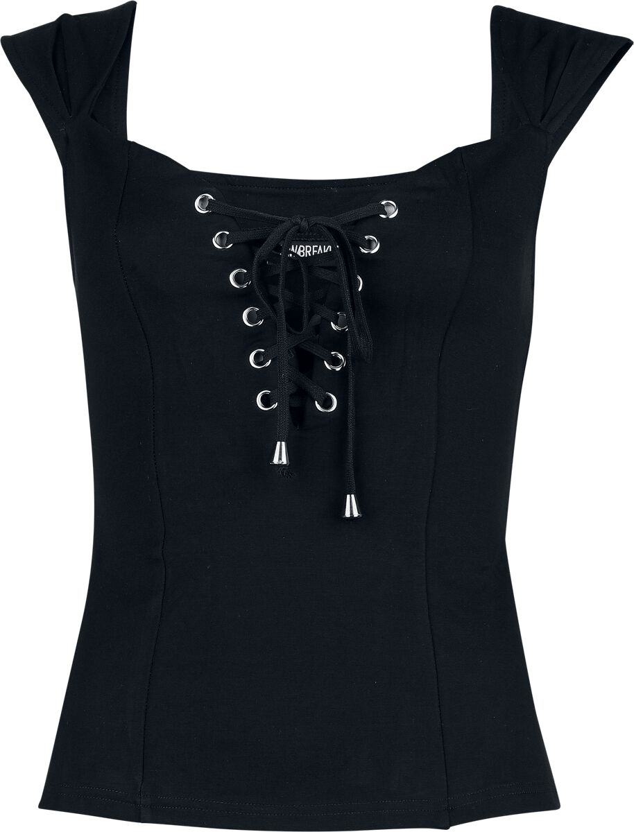 Top Gothic de Jawbreaker - Haut - XS à XXL - pour Femme - noir - Jawbreaker