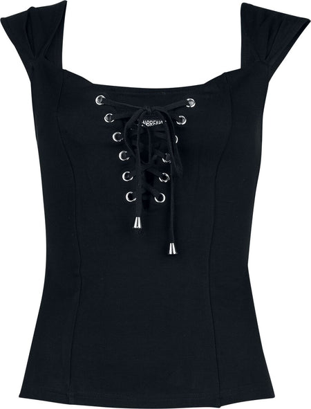 Top Gothic de Jawbreaker - Haut - XS à XXL - pour Femme - noir - Jawbreaker