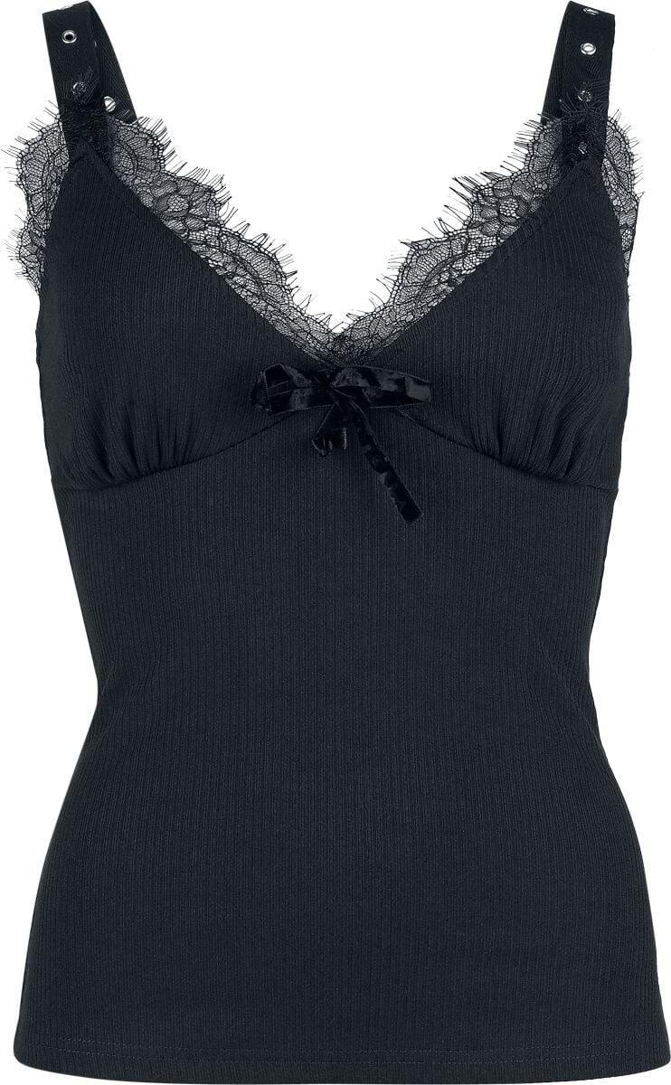 Top Gothic de Jawbreaker - Haut - XS à XXL - pour Femme - noir - Jawbreaker