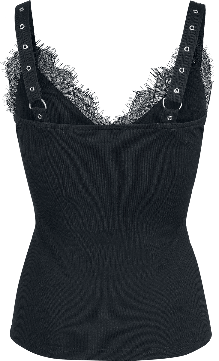 Top Gothic de Jawbreaker - Haut - XS à XXL - pour Femme - noir - Jawbreaker - View 2