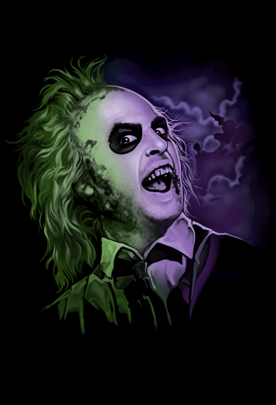 T-Shirt Manches courtes  de Beetlejuice - S à L - pour Homme - noir - Beetlejuice - View 2