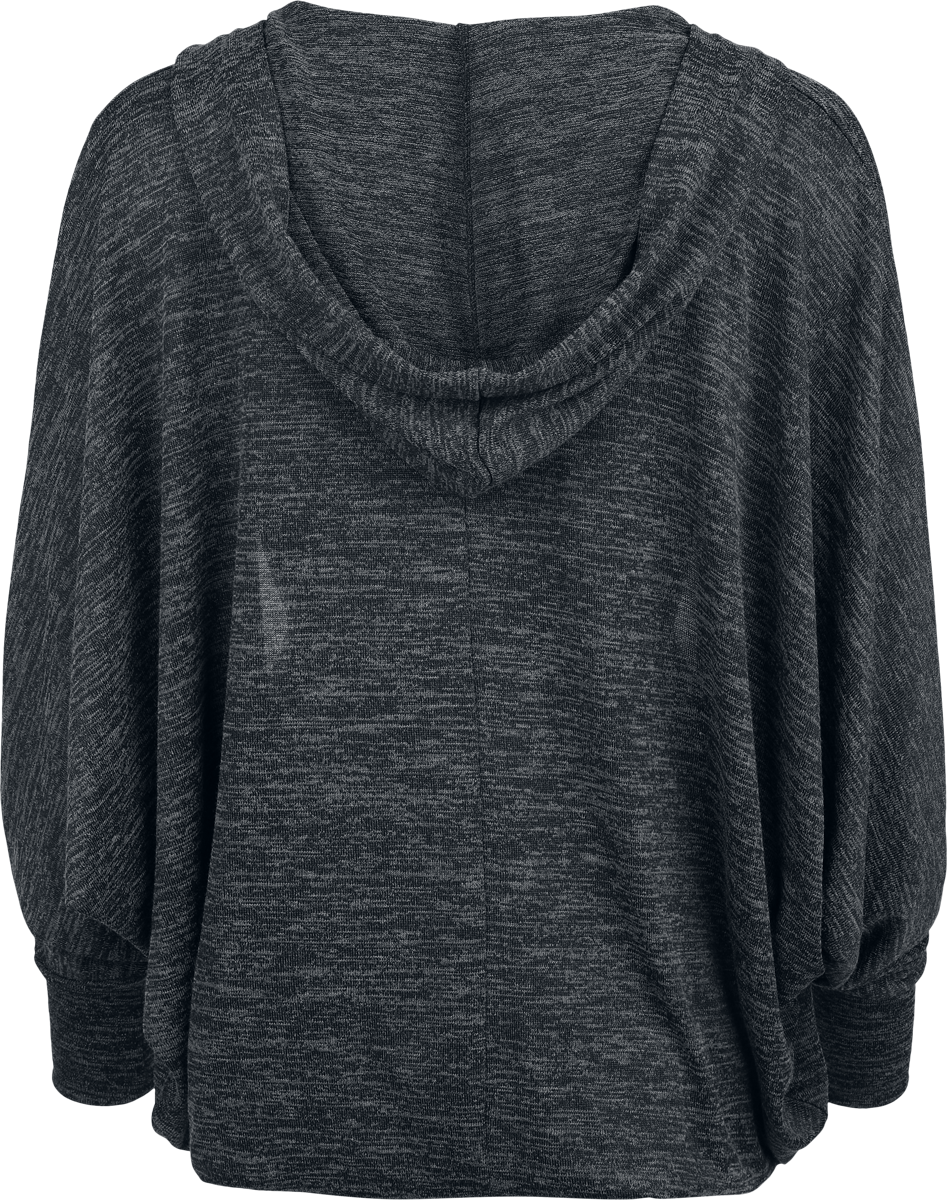 Gilets & Ponchos  de RED by EMP - Gilet à Capuche - S à XXL - pour Femme - gris chiné - RED by EMP - View 2