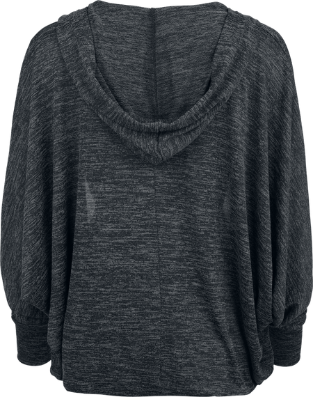 Gilets & Ponchos  de RED by EMP - Gilet à Capuche - S à XXL - pour Femme - gris chiné - RED by EMP - View 2