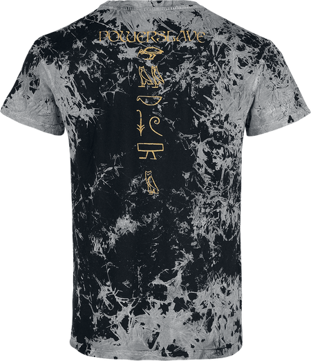 T-Shirt Manches courtes  de Iron Maiden - Powerslave - S à 4XL - pour Homme - anthracite - Iron Maiden - View 2