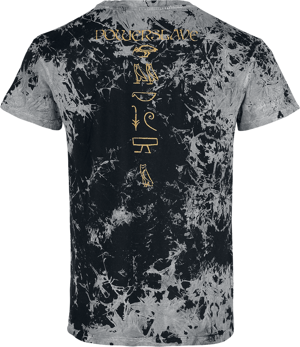 T-Shirt Manches courtes  de Iron Maiden - Powerslave - S à 4XL - pour Homme - anthracite - Iron Maiden - View 2