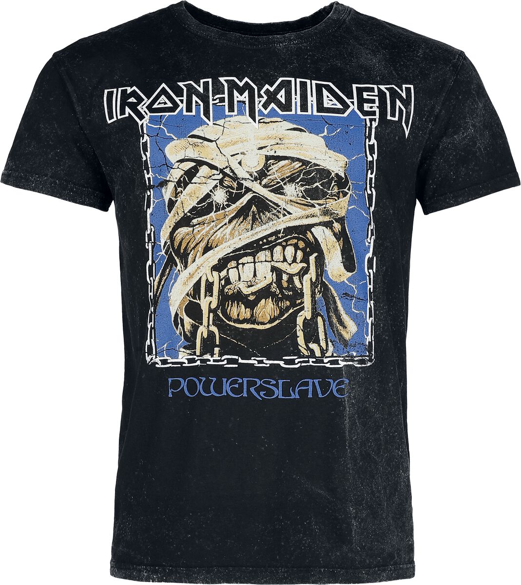 T-Shirt Manches courtes  de Iron Maiden - Square Chain - M - pour Homme - anthracite - Iron Maiden