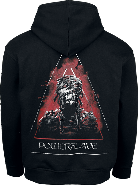 Sweat-shirt à capuche  de Iron Maiden - Mummy Triangle - S à XXL - pour Homme - noir - Iron Maiden - View 2