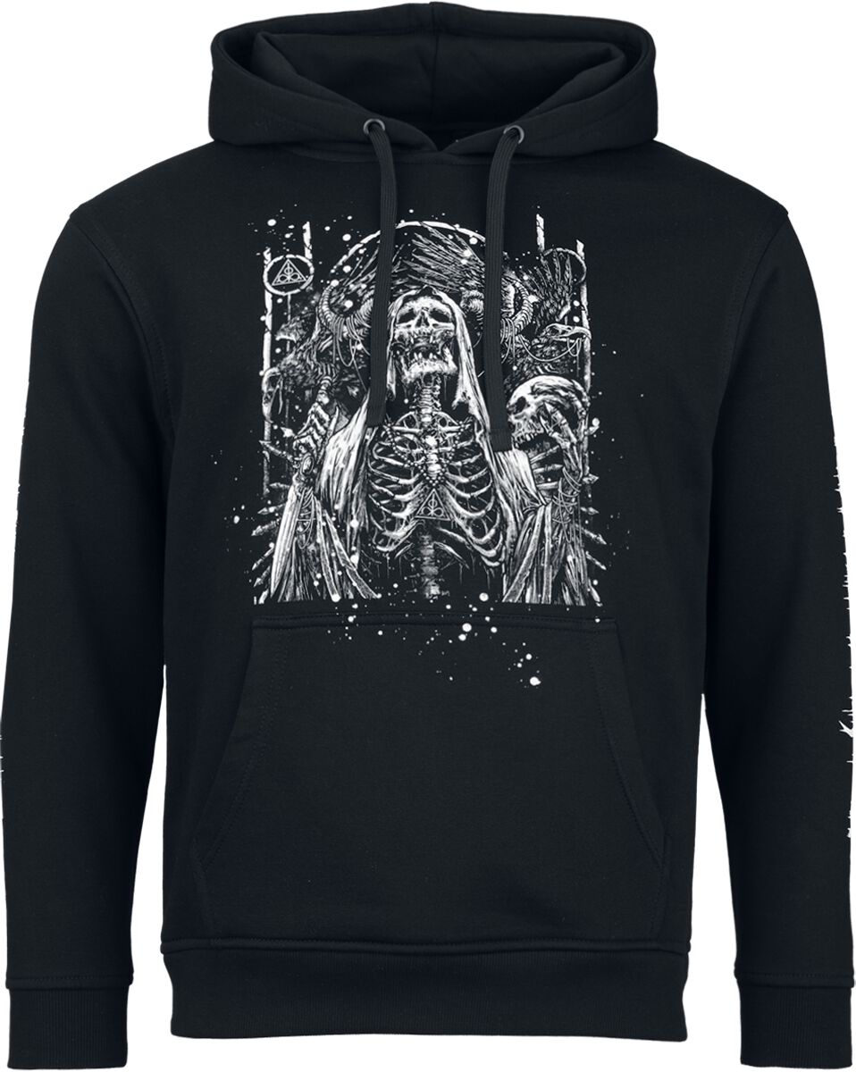 Sweat-shirt à capuche  de Lamb Of God - Death Splatter - S à XXL - pour Homme - noir - Lamb Of God