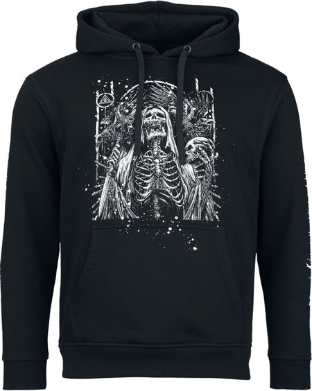 Sweat-shirt à capuche  de Lamb Of God - Death Splatter - S à XXL - pour Homme - noir - Lamb Of God