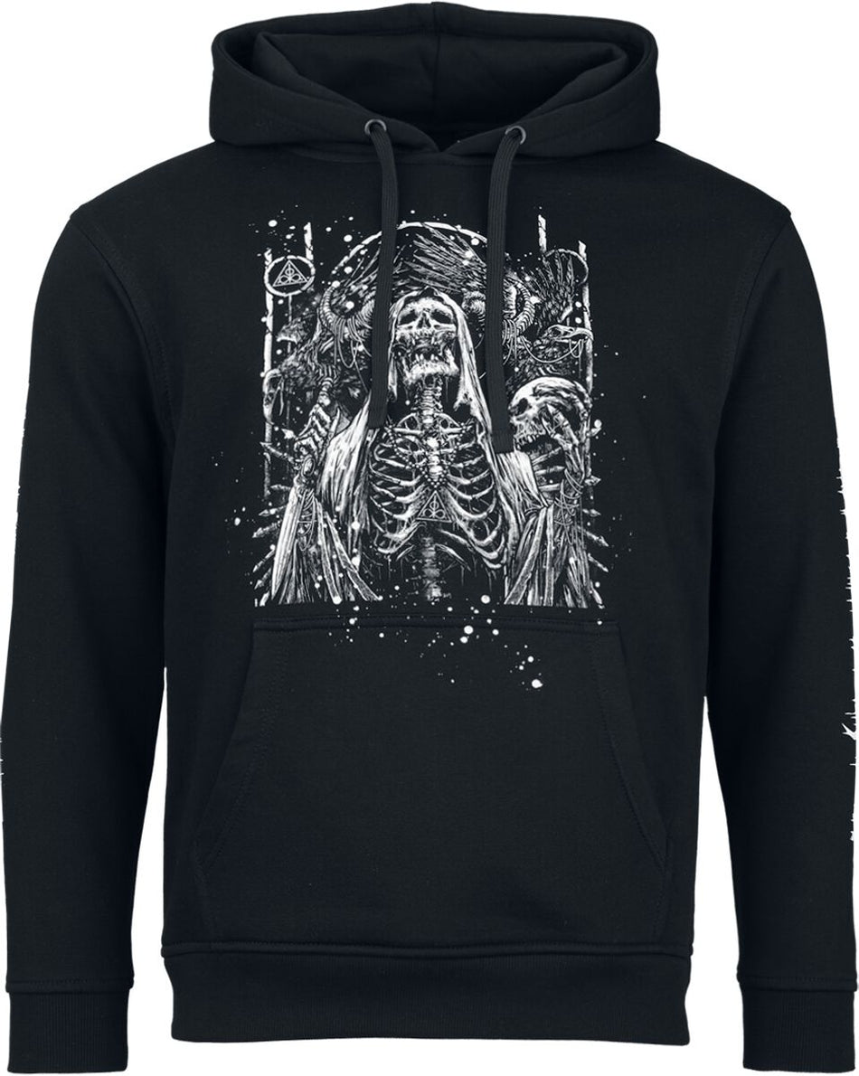 Sweat-shirt à capuche  de Lamb Of God - Death Splatter - S à XXL - pour Homme - noir - Lamb Of God