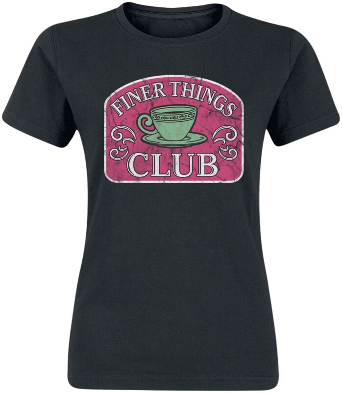 T-Shirt Manches courtes  de The Office - Finer Things Club - M à XXL - pour Femme - noir - The Office
