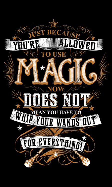 T-Shirt Manches courtes  de Harry Potter - Magic - L - pour Homme - noir - Harry Potter - View 2