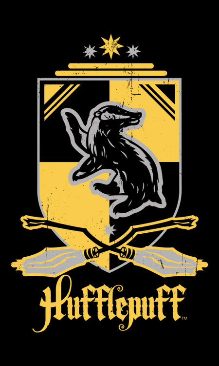 T-Shirt Manches courtes  de Harry Potter - Poufsouffle - M à XXL - pour Homme - noir - Harry Potter - View 2