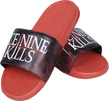 Tongs  de Ice Nine Kills - EMP Signature Collection - EU37 à EU46 - pour Unisexe - rouge/noir - Ice Nine Kills