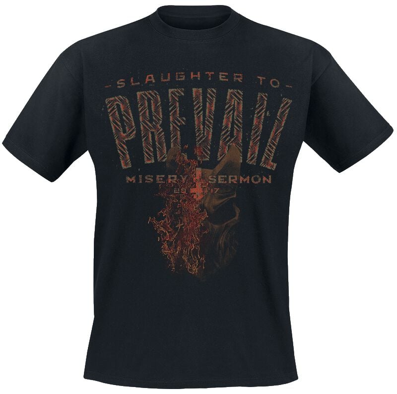 T-Shirt Manches courtes  de Slaughter To Prevail - Misery Serman - S à 5XL - pour Homme - noir - Slaughter To Prevail