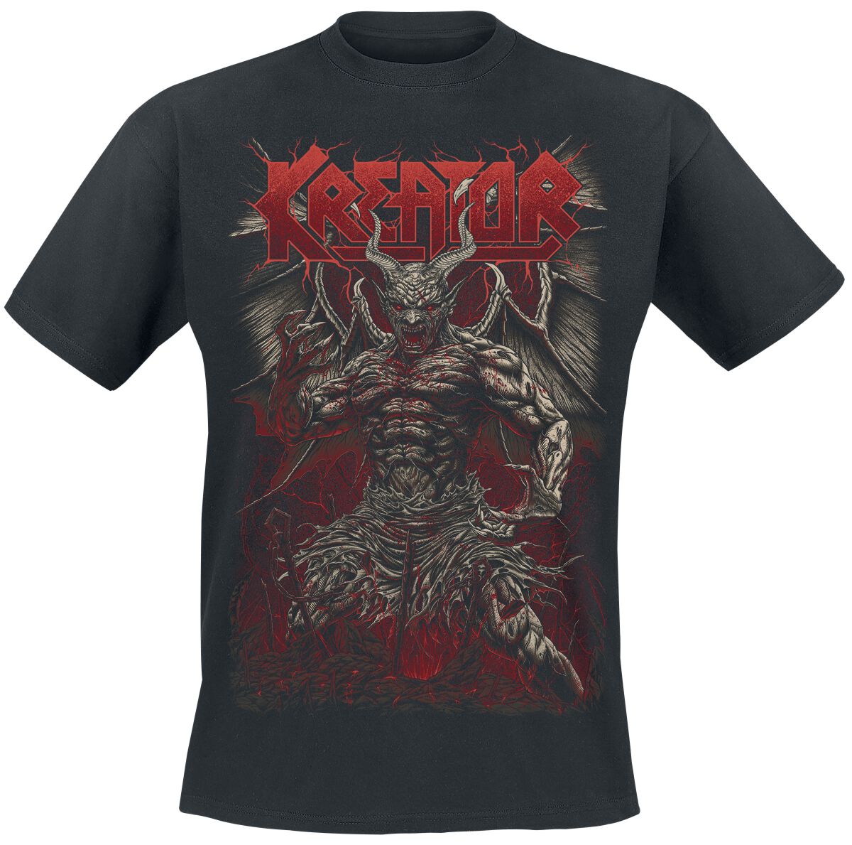 T-Shirt Manches courtes  de Kreator - Bringer Of Torture - S à 3XL - pour Homme - noir - Kreator