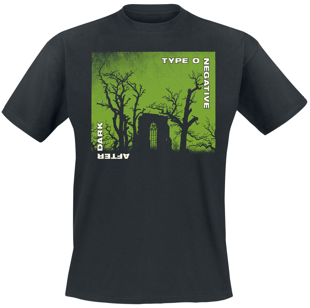 T-Shirt Manches courtes  de Type O Negative - Grave After Dark - S à XL - pour Homme - noir - Type O Negative