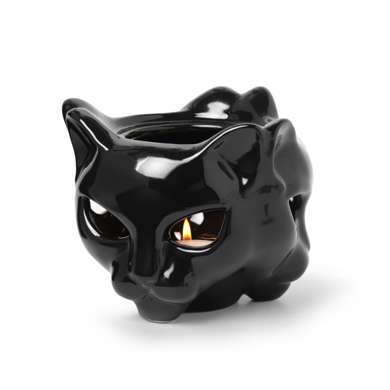 Mug Gothic de Alchemy England - Mug avec Réchauffe-Tasse Chat - pour Indifférent - noir - Alchemy England - View 2