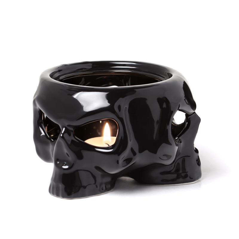 Mug Gothic de Alchemy England - Mug avec Réchauffe-Tasse Skull - pour Unisexe - noir - Alchemy England - View 2