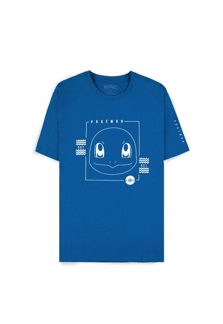 T-Shirt Manches courtes Gaming de Pokémon - Carapuce - M - pour Homme - bleu clair - Pokémon